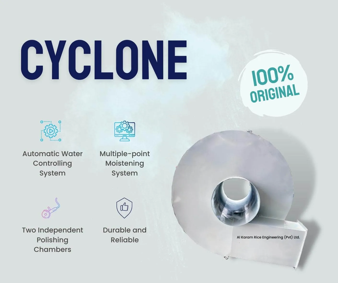 Cyclone by Alkaram rice engeeniring pvt ltd